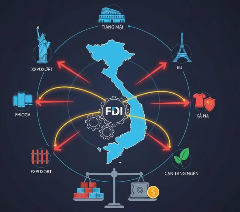 Nền kinh tế Việt Nam phụ thuộc vào xuất khẩu hàng hóa và hệ lụy